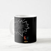 Mug Coq de café (Devant gauche)