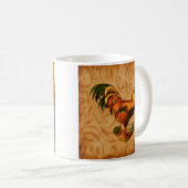 Mug Coq de campagne rustique (Devant droit)