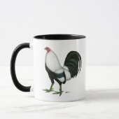 Mug Coq de combat Duckwing argenté (Gauche)