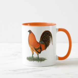 Mug Coq de combat Ginger Rouge