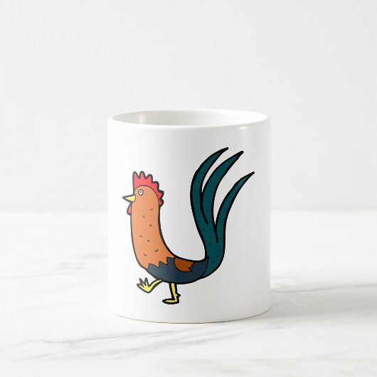 Mug Coq de dessin animé mignon