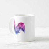 Mug Coq de Fierté Bisexuel (Devant gauche)