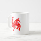Mug Coq de la Wallonie (Devant gauche)