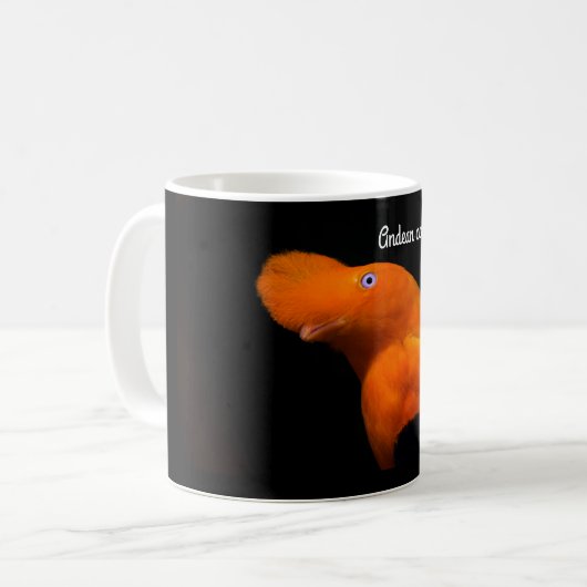 Mug Coq de rocher andin (Devant gauche)