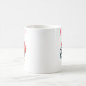 Mug Coq Drôle F-caw-f Saint-Valentin Poulet Fcawf (Centre)
