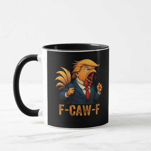Mug Coq F-Caw-F Tr-ump (Gauche)
