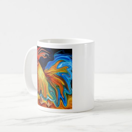 Mug coq liquide, coq liquide (Devant gauche)