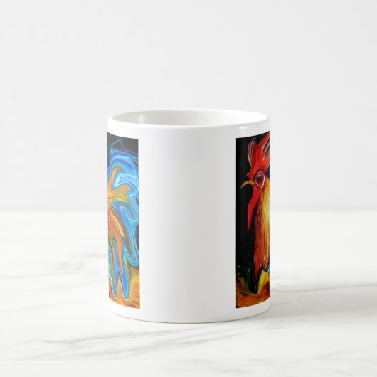 Mug coq liquide, coq liquide (Centre)