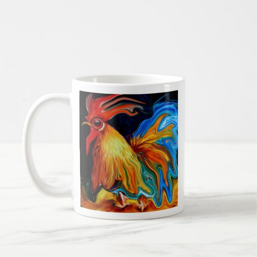 Mug coq liquide, coq liquide (Gauche)