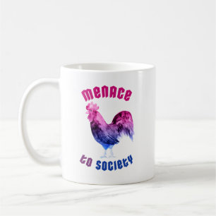 Mug Coq Menace Bisexuelle