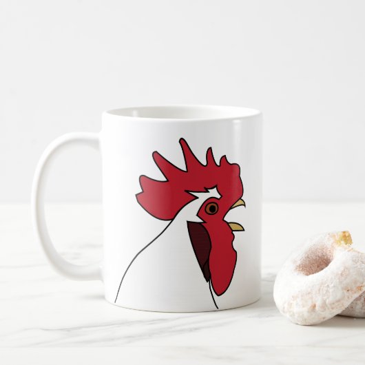 Mug Coq Poule (Avec donut)