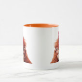 Mug Coq qui regarde (Centre)