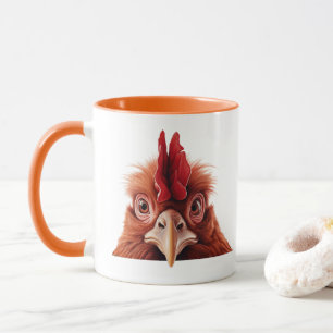Mug Coq qui regarde