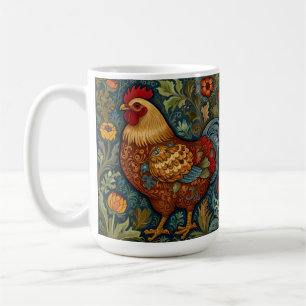 Mug Coq rétro chic poulet de campagne