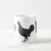 Mug Coq Rouge Or Et Noir (Centre)