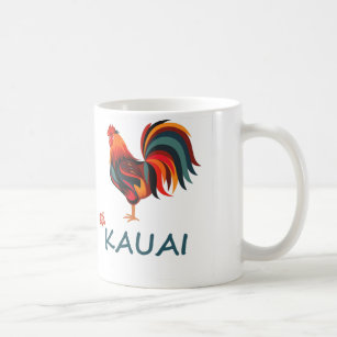 Mug Coq sauvage hawaïen de Kauai