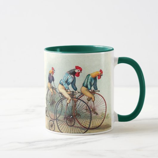 Mug Coqs d'équitation (Droite)