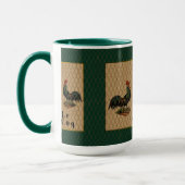 Mug Coqs un cru de Ferme de La (Gauche)