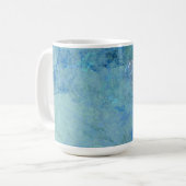 Mug Coque Abstrait Opal Bleu pour RAZR (Devant gauche)