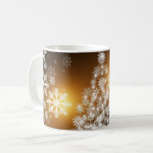 Mug Coque-Mate coque iphone de flocons d'hiver (Devant gauche)