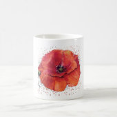 Mug coquelicot rouge (Centre)