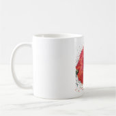 Mug coquelicot rouge (Gauche)