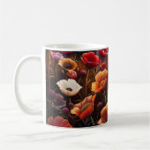 Mug Coquelicots Colorés (Gauche)