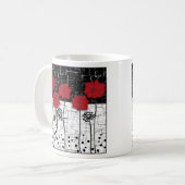 Mug Coquelicots rouges (Devant gauche)