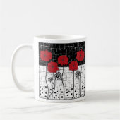 Mug Coquelicots rouges (Gauche)