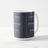 Mug Coques de devis motivationnelles (Devant droit)