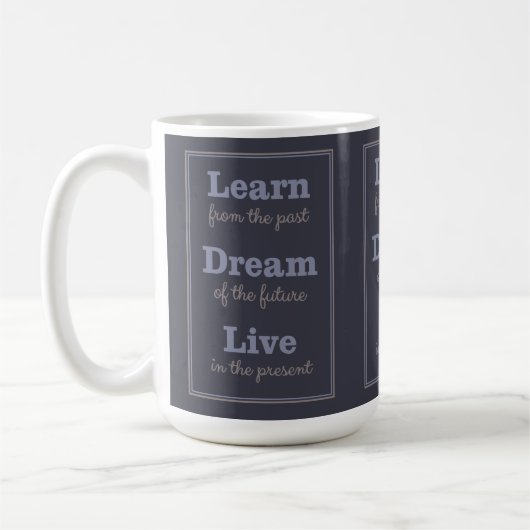 Mug Coques de devis motivationnelles (Gauche)