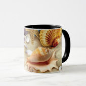 Mug Coques de mer sur la plage (Devant droit)