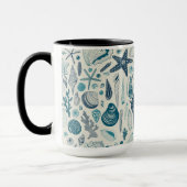 Mug Coques de mer sur le blanc (Gauche)