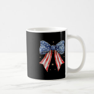 Mug Coquette Bow 4 juillet Nous Drapeau Dieu Partage S