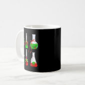 Mug Coquette Bow Beakers Chemistry Lab Tech Scientist  (Devant gauche)