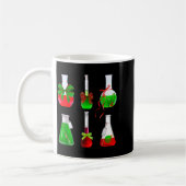 Mug Coquette Bow Beakers Chemistry Lab Tech Scientist  (Gauche)