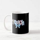 Mug Coquette Bow Enseignant Joyeux Premier Jour Retour (Gauche)
