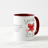 Mug Coquette Bow LAVISHLY AIMÉ Christian Valentine (Devant droit)