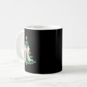 Mug Coquette Bow Pink sapin de Noël Bats Noël Femmes G (Devant gauche)