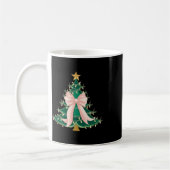Mug Coquette Bow Pink sapin de Noël Bats Noël Femmes G (Gauche)