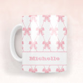 Mug Coquette branchée Bridesmaid Pink Bow