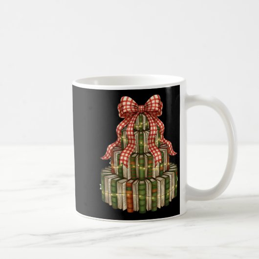 Mug Coquette Christmas Book Tree All Booked For Christ (Droite)