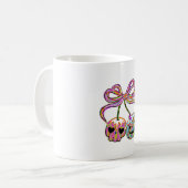 Mug Coquette Citrouille cerises Halloween (Devant gauche)