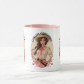 Mug Coquette Cowgirl Western Mode Portrait (Centre)