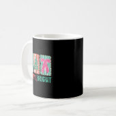 Mug Coquette Joyeux & Bright Christmas Bows Tree G (Devant gauche)