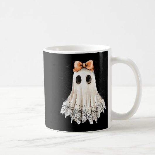 Mug Coquette Lace Ghost Boo In Boojee Halloween Soky S (Droite)