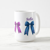 Mug Coquette Nautical Bow! (Devant droit)