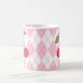 Mug Coquette Personnalisé Jacquard Pink Cherry (Centre)