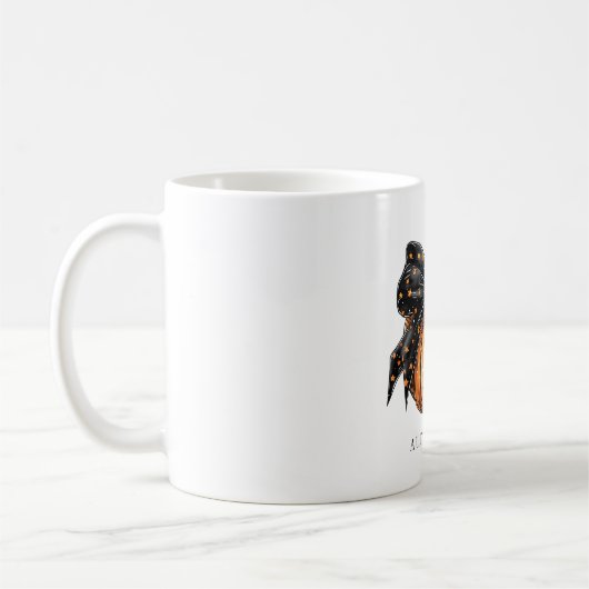 Mug Coquette Pumpkin With Bow Fall (Gauche)