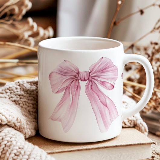 Mug Coquette rose étincelle 1ère
